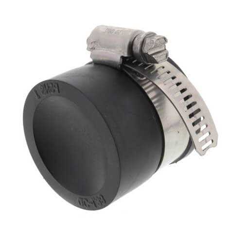 Fernco Flexible PVC Tee Reducer Bushing for DWV Cast Iron, Steel and Plastic Pipe Connections - Zenithce