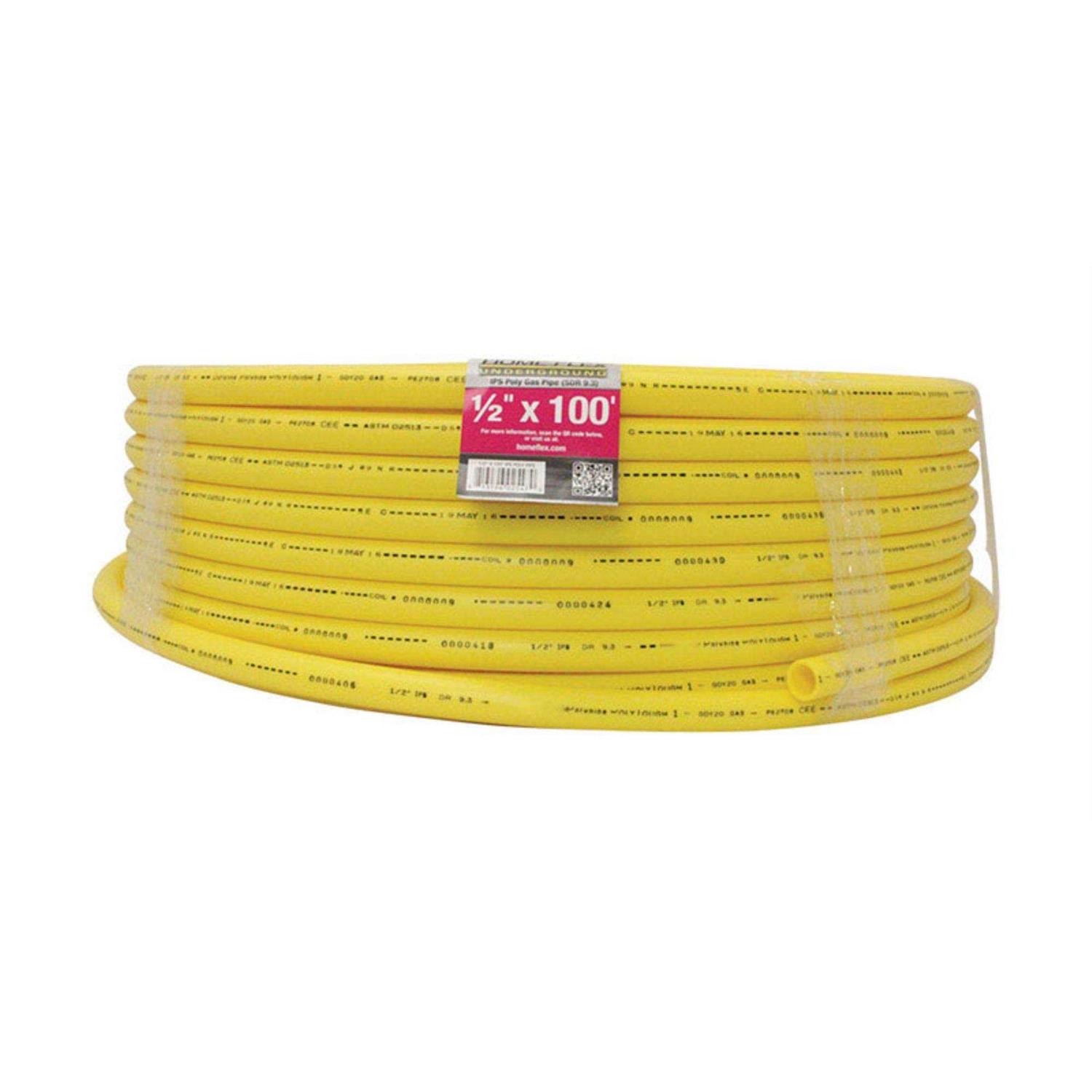 Home-Flex Underground 1 in. MIP x 1. Dia. Insert Poly Meter Riser - Zenithce
