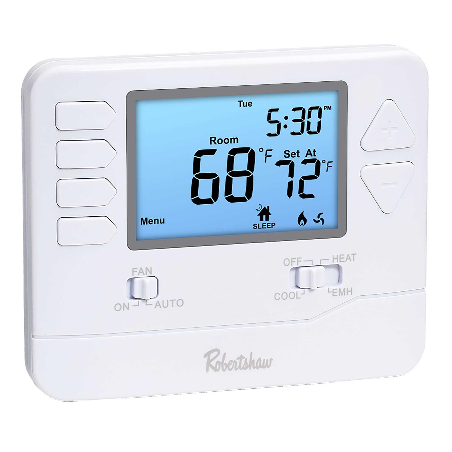 Robertshaw RS8110 Digital Non-Programmable Wall Thermostat - Zenithce