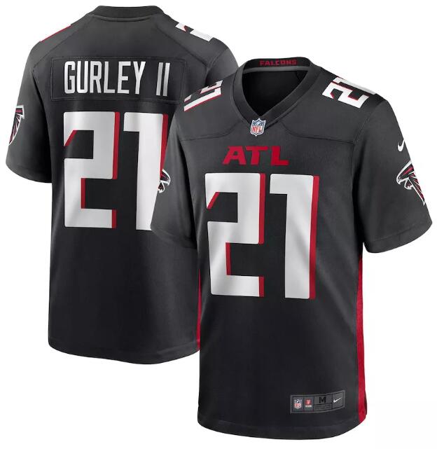 Atlanta Falcons #21 Todd Gurley II 2020 Black Stitched Jersey - Zenithce