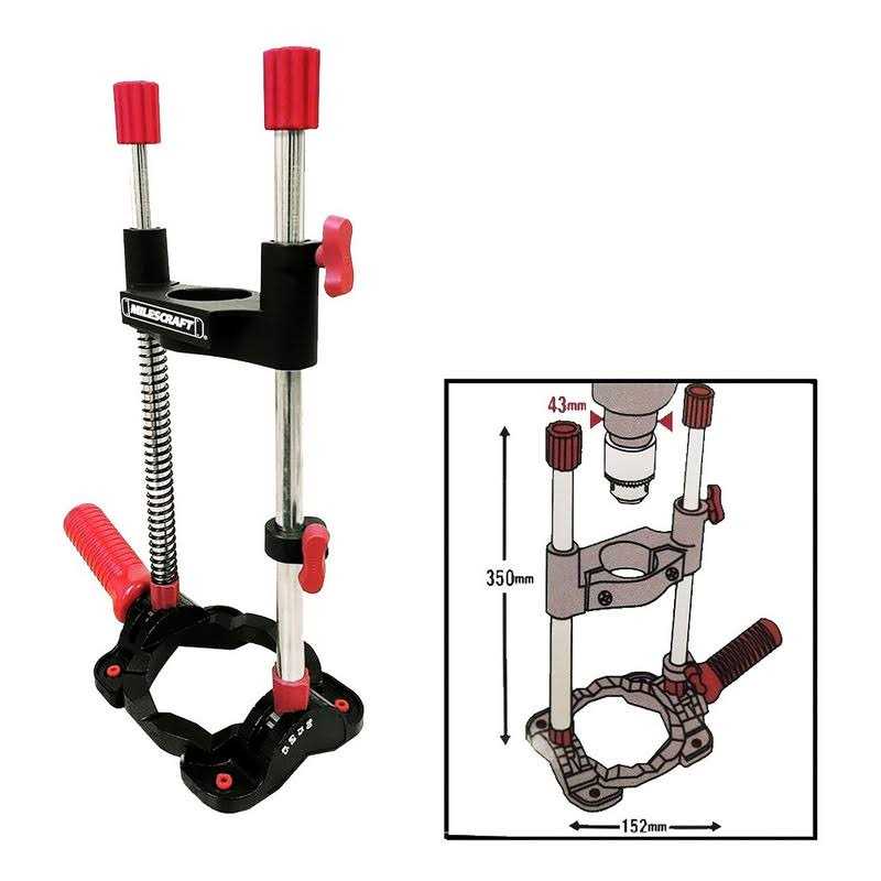Milescraft 1342 Euro Hinge Jig-Concealed Hinge Jig - Zenithce