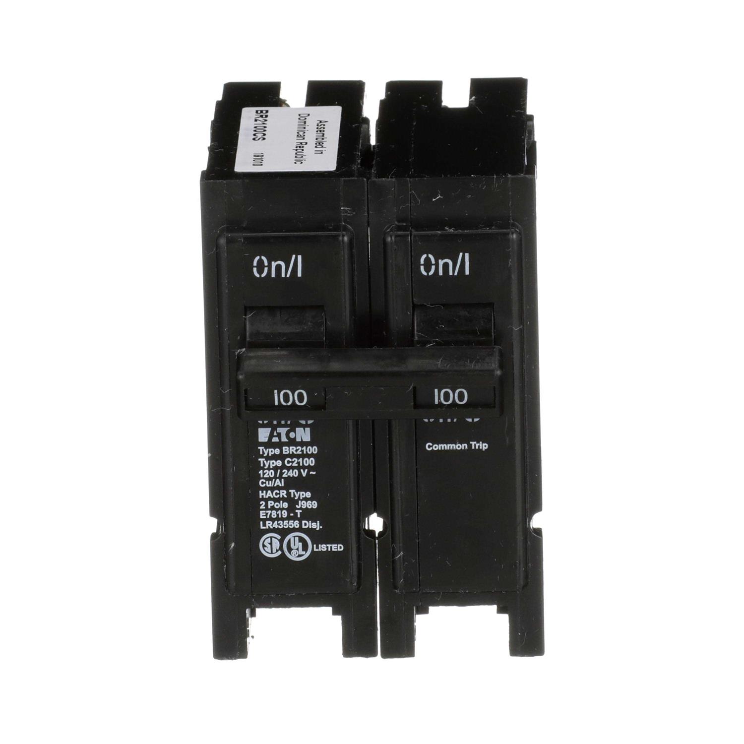 Eaton BQC230250 Quad Breaker One 2 Pole - Zenithce