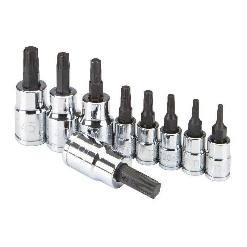 Pittsburgh 1/4 in. 3/8 in. Drive Impact E-Socket Set - Zenithce