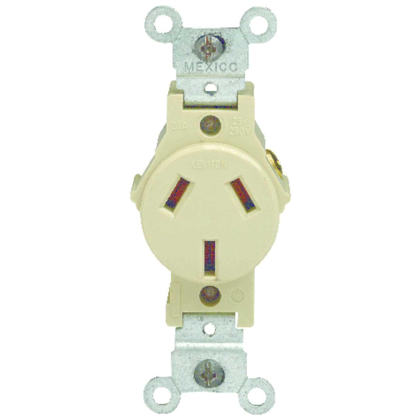 Leviton Commercial Grade Angle Cord Plug 020-515AN-00W - Zenithce