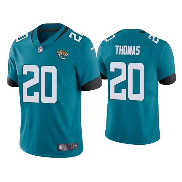 Jacksonville Jaguars #20 Daniel Thomas Blue Vapor Untouchable Limited Stitched Jersey - Zenithce