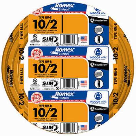 Southwire 28827423 100′ 14/2 with Ground Romex Brand SIMpull Residential Indoor - Zenithce