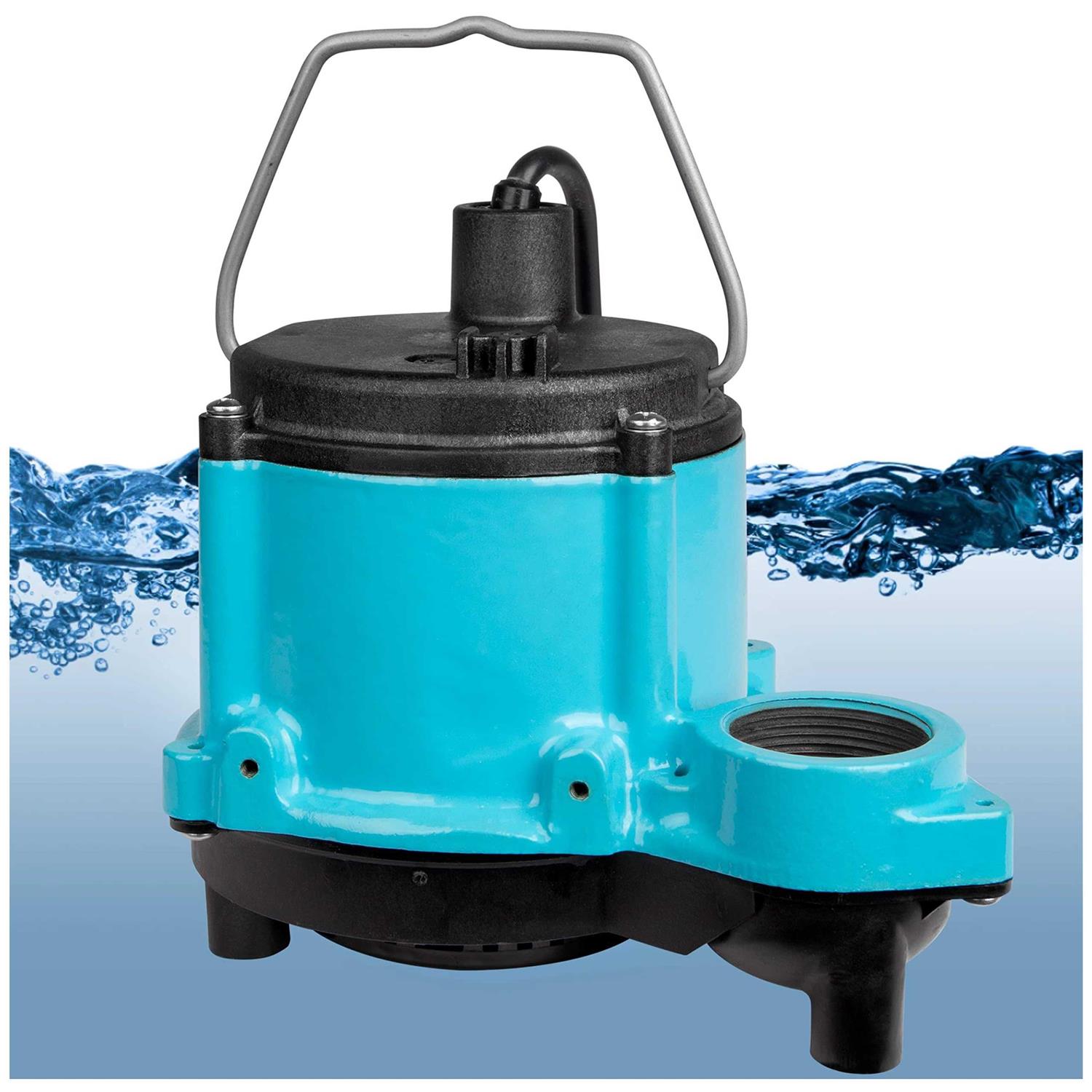Little Giant 506160 1/3 HP 6-CIA-ML Automatic Submersible Sump Pump - Zenithce