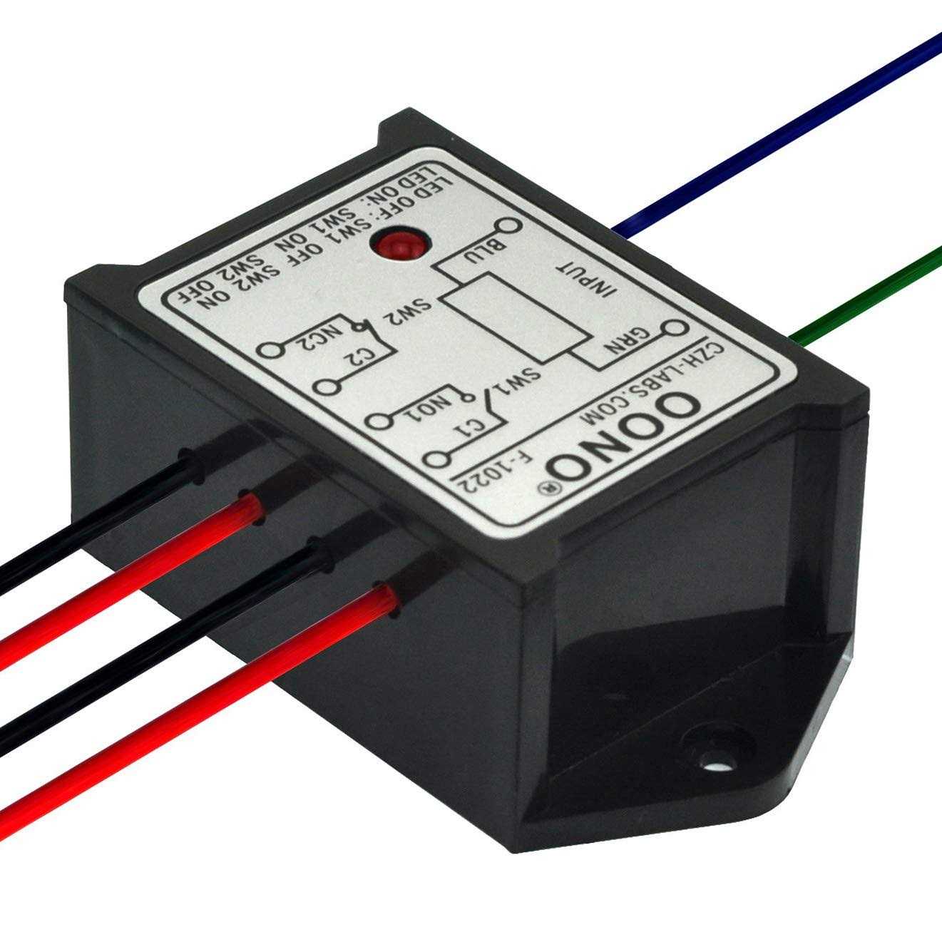 OONO DPST 1NO 1NC 8Amp Power Relay Module - Zenithce