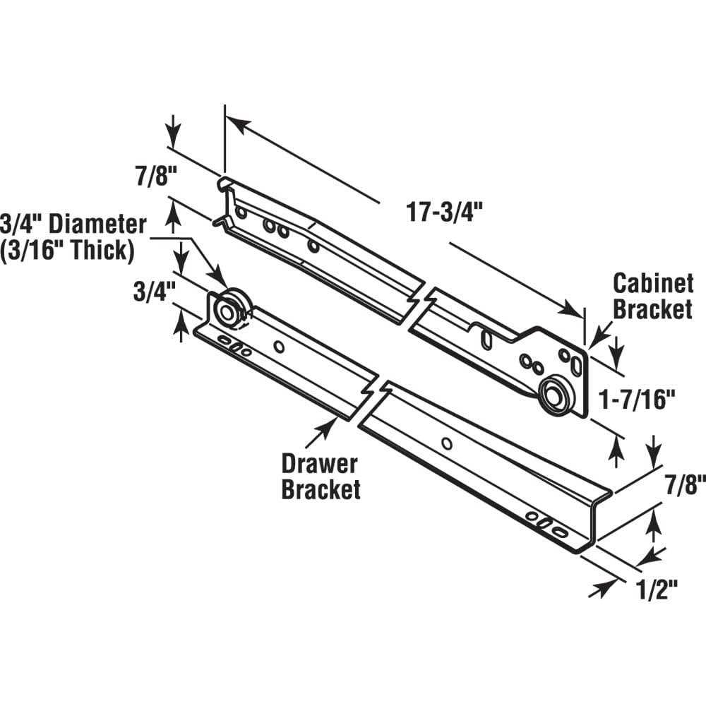 Prime-Line Bi-Fold Door Top Pivot Bracket - Zenithce