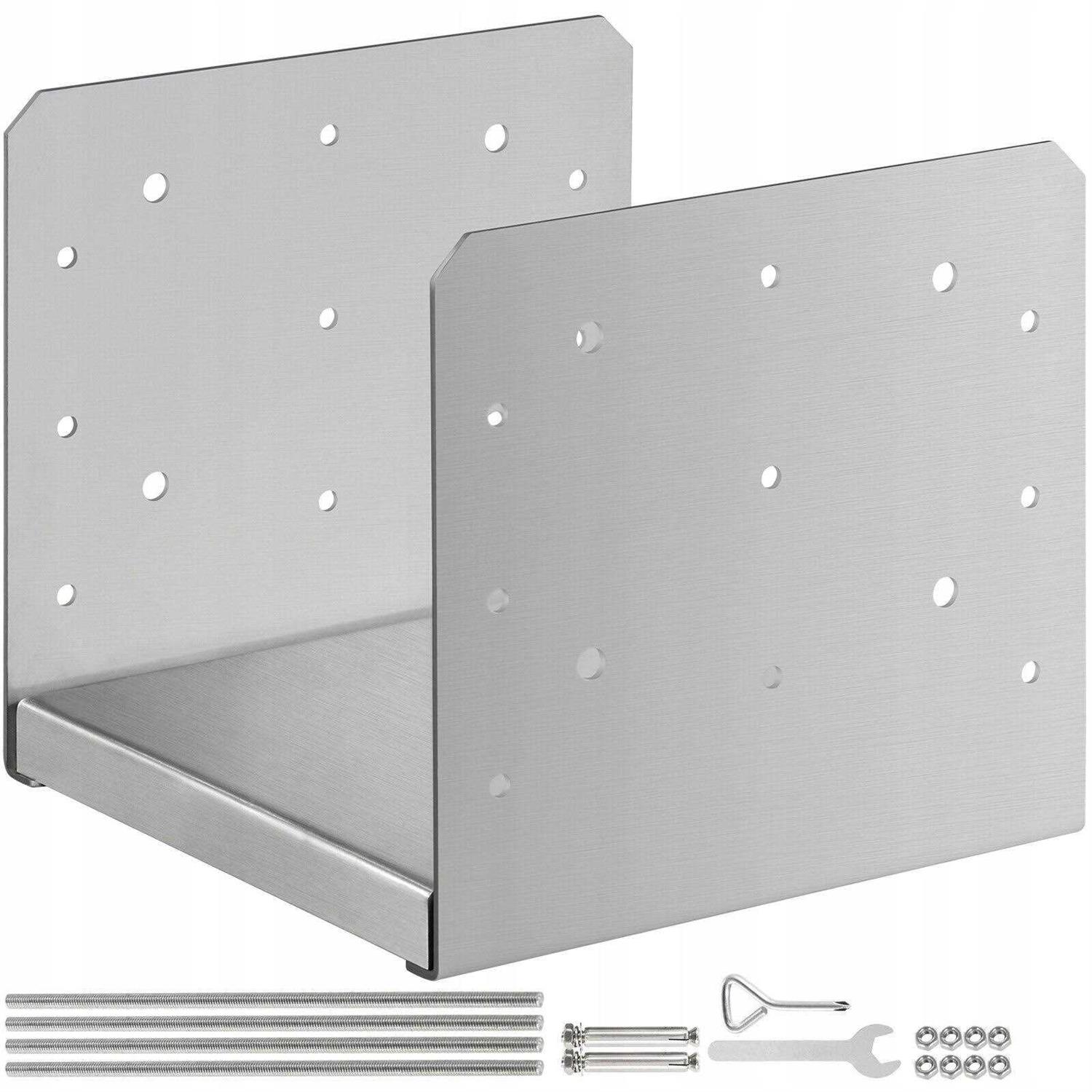 VEVOR Stair Handrail Railing, 3 ft, 3 Steps Handrails for Outdoor, Carbon Steel and Metal Hand Rail with Installation Kit - Zenithce