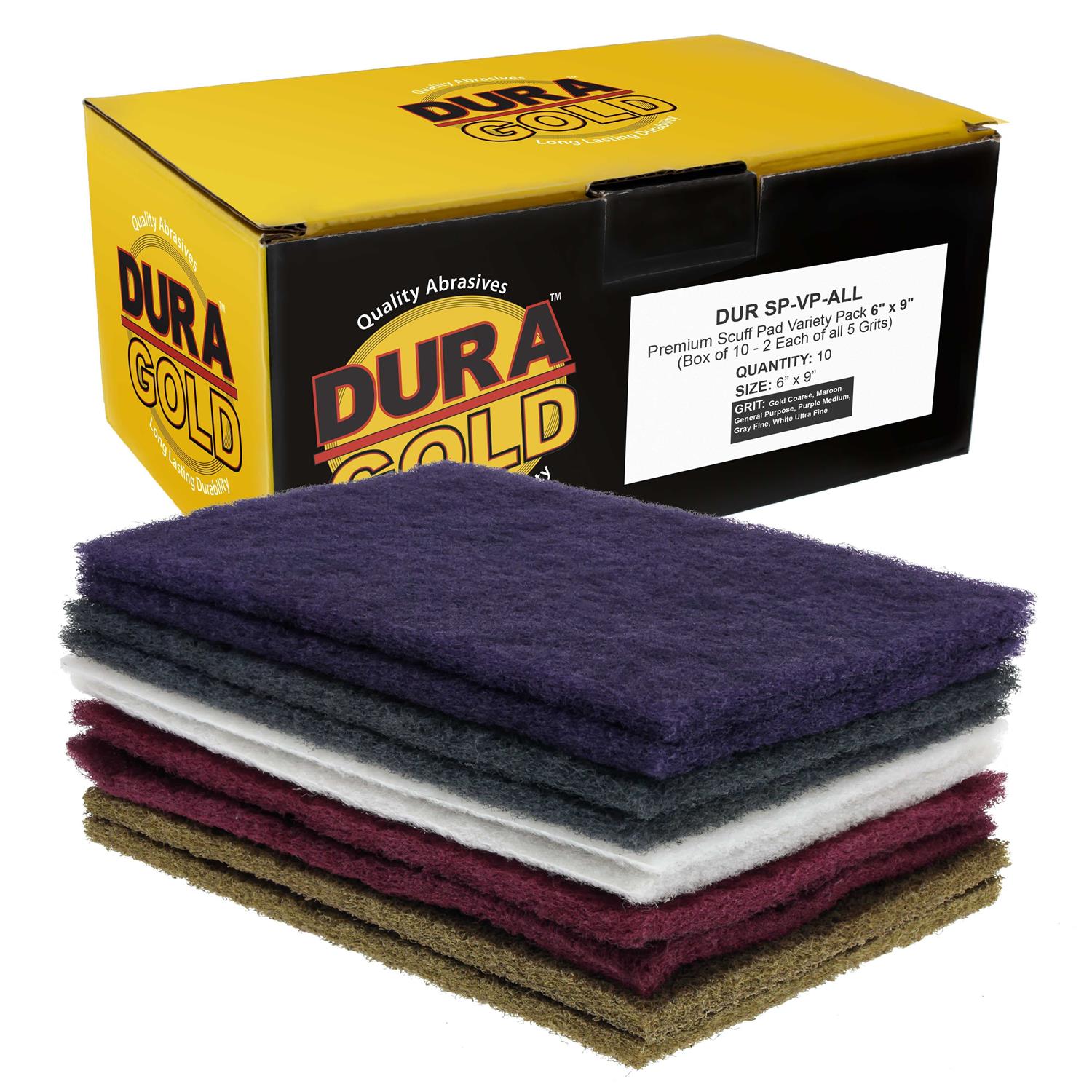 Dura-gold Premium 6 x 9 Scuff Pads - Zenithce
