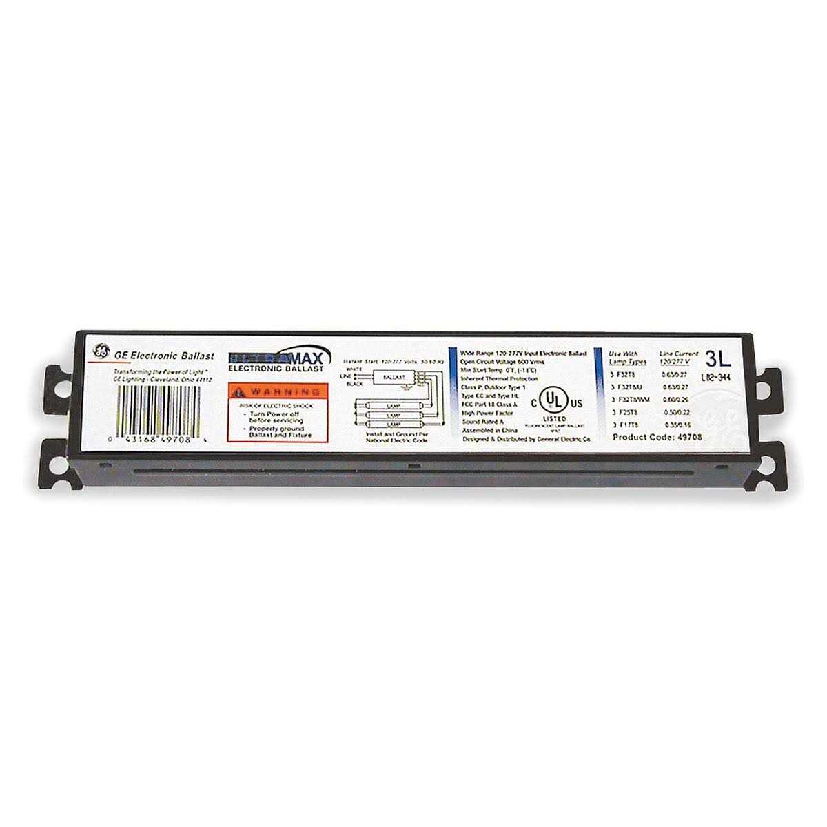 GE 78627 GE432MAXP-N-ULTRA T8 Fluorescent Ballast - Zenithce