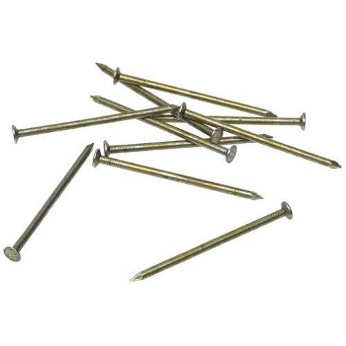 Grip Rite 60C10BK 60D 6-inch Smooth Shank Bright Finish Bulk Common Nails 120 count - Zenithce