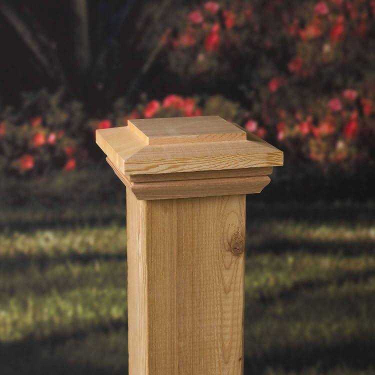 Deckorators Gray Fieldstone Post Cover - Zenithce