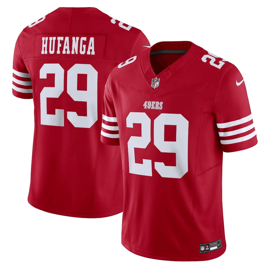 San Francisco 49ers #29 Talanoa Hufanga Red 2023 F.U.S.E. Vapor Untouchable Limited Stitched Jersey - Zenithce