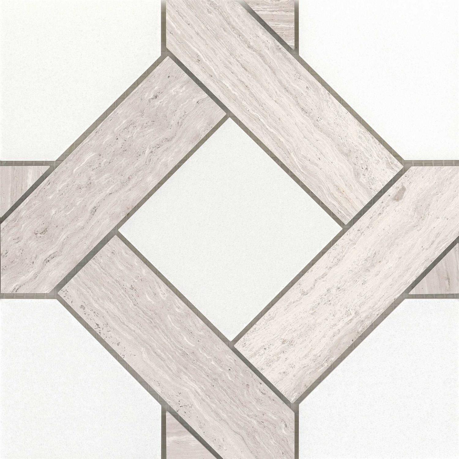 Emser Tile Alluro Mosaic Tile & Stone M05ALLU - Zenithce