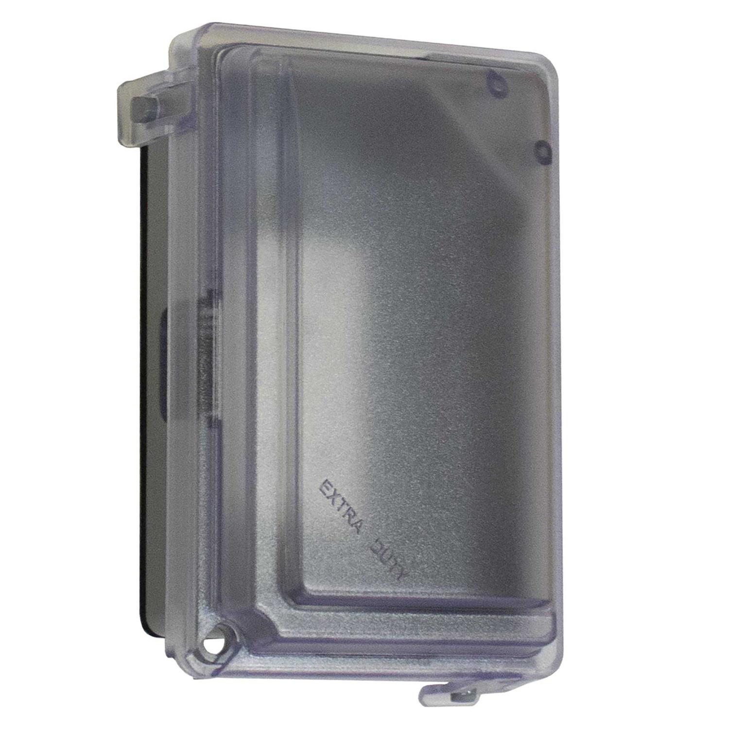 Sigma Engineered Solutions Rectangle Metal 1 gang Toggle Switch and Cover - Zenithce