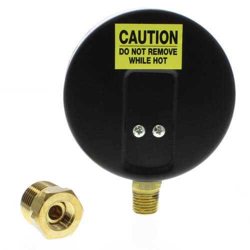 Watts LFDPTG-1 3 Bottom Entry Pressure & Temperature Gauge - Zenithce
