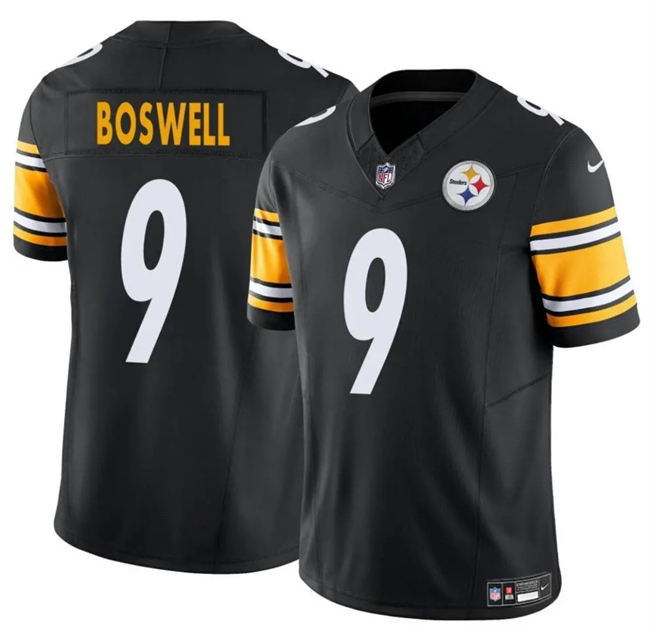 Pittsburgh Steelers #9 Chris Boswell Black 2024 F.U.S.E. Vapor Untouchable Limited Stitched Jersey - Zenithce