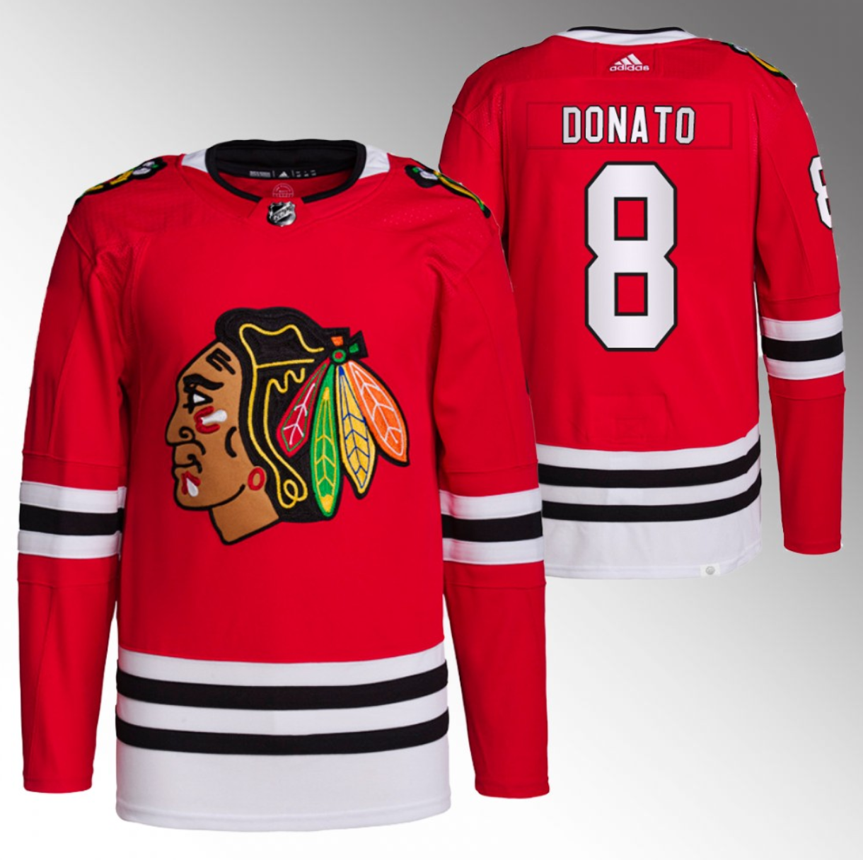 Chicago Blackhawks #8 Ryan Donato Red Stitched Jersey - Zenithce