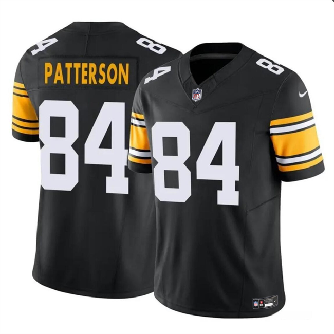 Pittsburgh Steelers #84 Cordarrelle Patterson Black 2024 F.U.S.E. Alternate Vapor Untouchable Limited Stitched Jersey - Zenithce