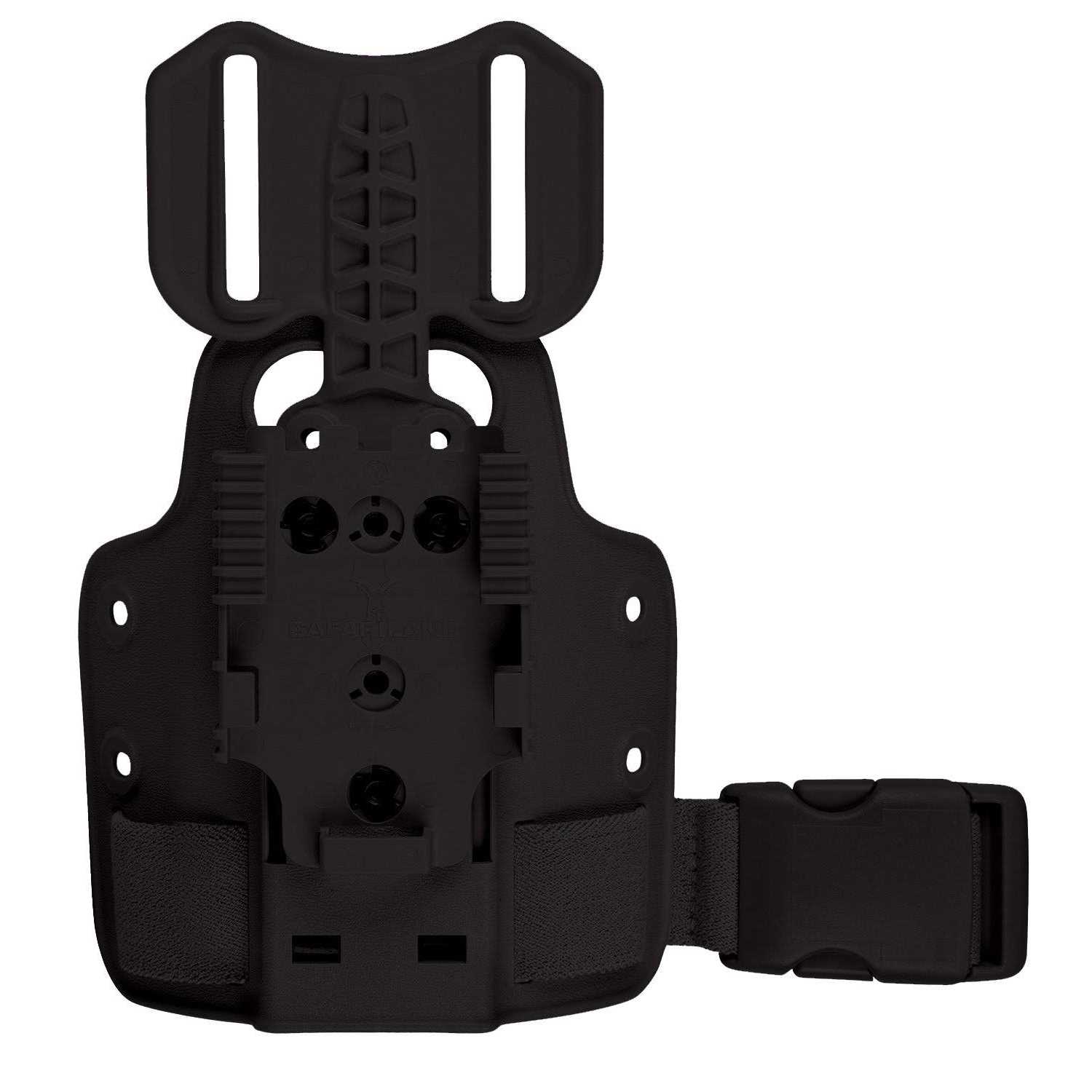 Safariland 6004-27 Single Strap Leg Shroud with Drop Flex Adapter & QLS 22 - Zenithce