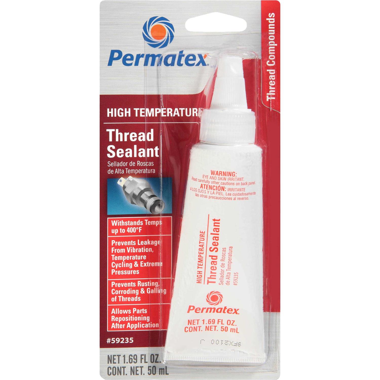 Permatex High Temperature Thread Sealant 59214 - Zenithce