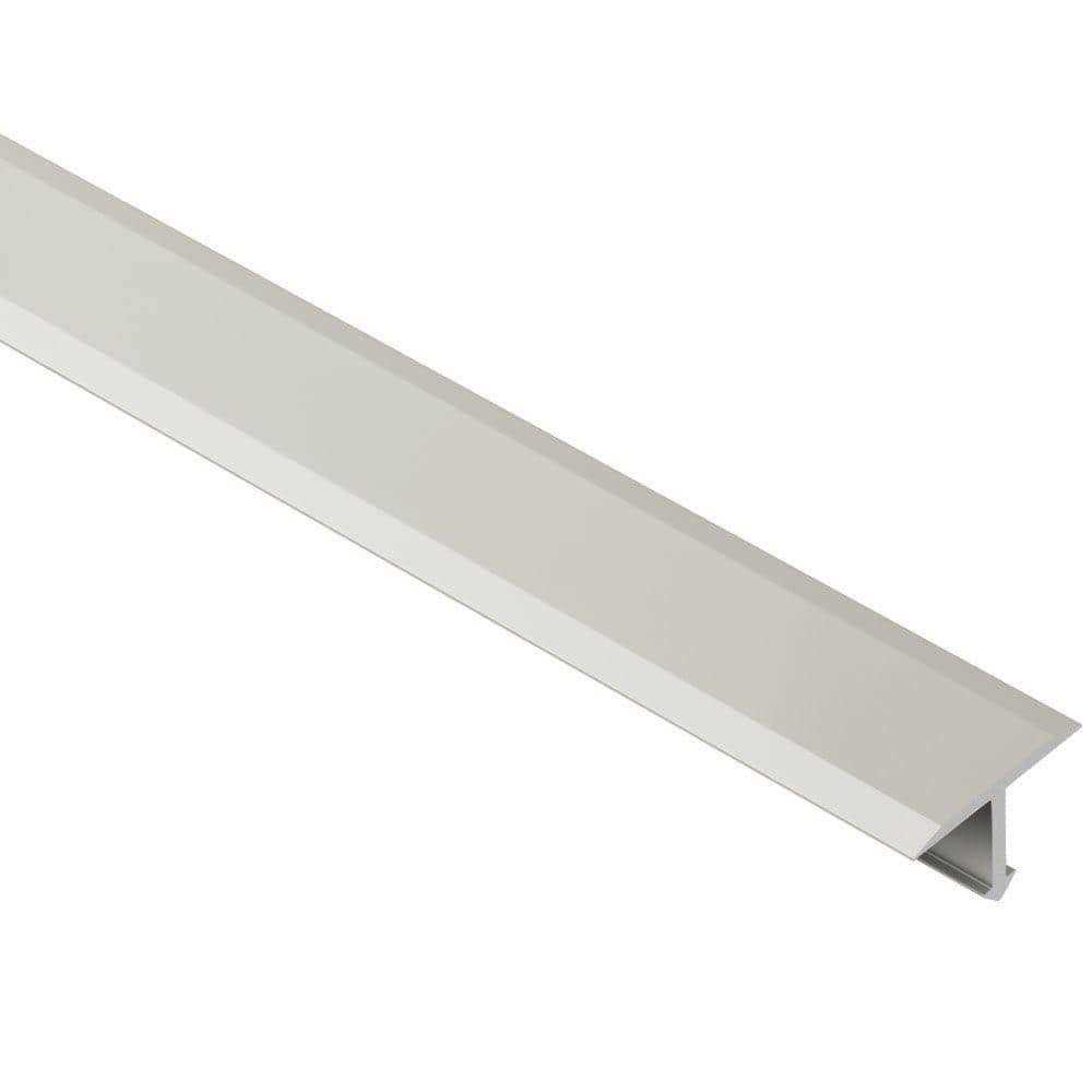 Schluter Systems Vinpro-Step-R 98.5-in Brushed Prefinished Anodized Aluminum Stair Nosing VPSTRL - Zenithce
