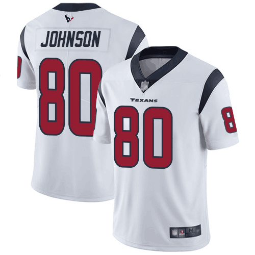 Houston Texans #80 Andre Johnson White Vapor Untouchable Limited Stitched Jersey - Zenithce