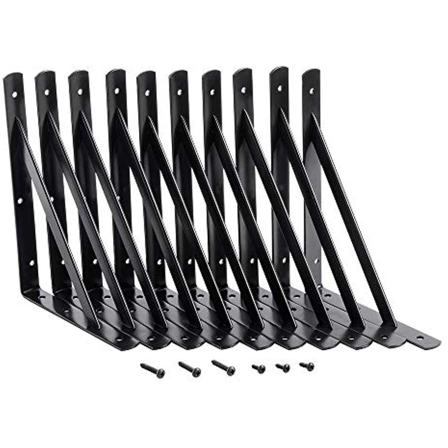 Home Master Hardware Heavy Duty Closet Shelf & Rod Brackets - Zenithce