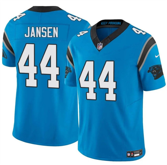 Carolina Panthers #44 J.J. Jansen Blue 2025 F.U.S.E. Vapor Limited Stitched Jersey - Zenithce