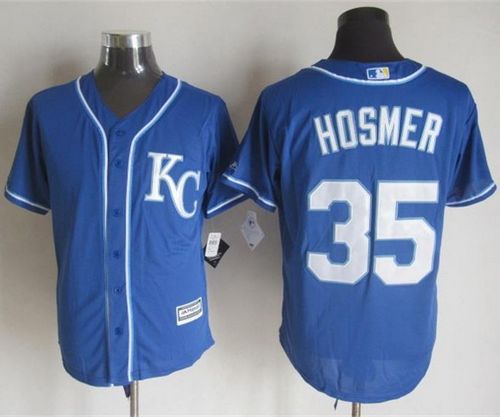 Royals #35 Eric Hosmer Blue Alternate 2 New Cool Base Stitched Jersey - Zenithce