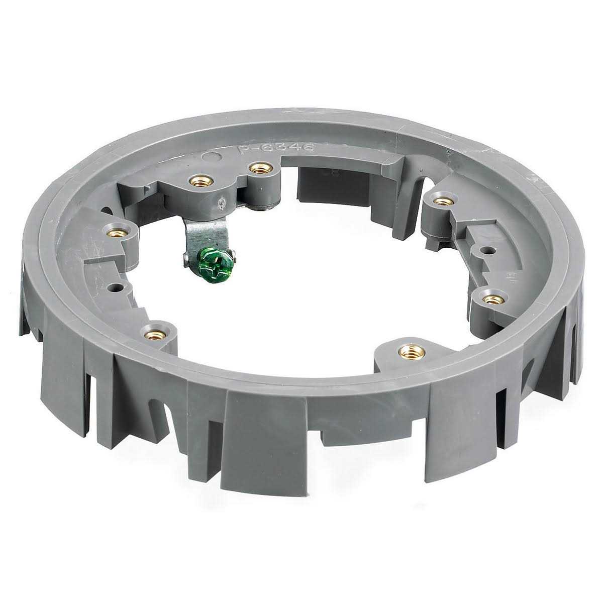 Hubbell P14W Wallplate 1-Gang Strp Mount Blank - Zenithce