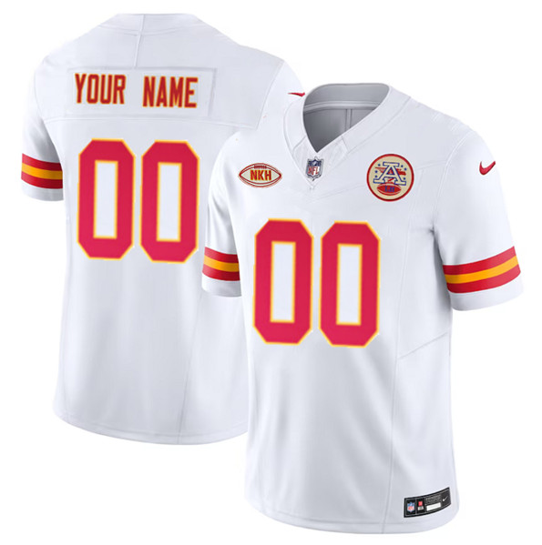 Kansas City Chiefs Custom White 2023 F.U.S.E. With 
