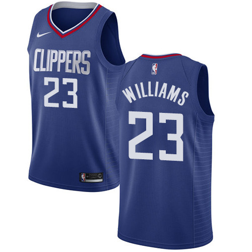 Clippers #23 Louis Williams Blue Swingman Icon Edition Jersey - Zenithce