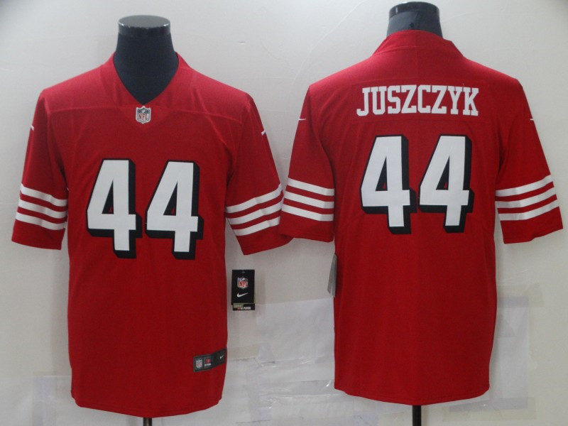 San Francisco 49ers #44 Kyle Juszczyk Red Vapor Untouchable Limited Stitched Jersey - Zenithce