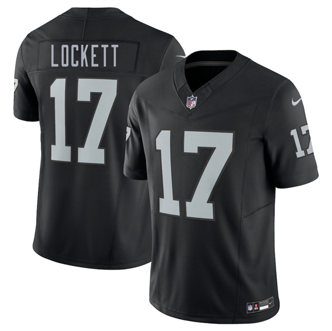 Las Vegas Raiders #17 Tyler Lockett Black 2025 F.U.S.E. Vapor Untouchable Limited Stitched Jersey - Zenithce