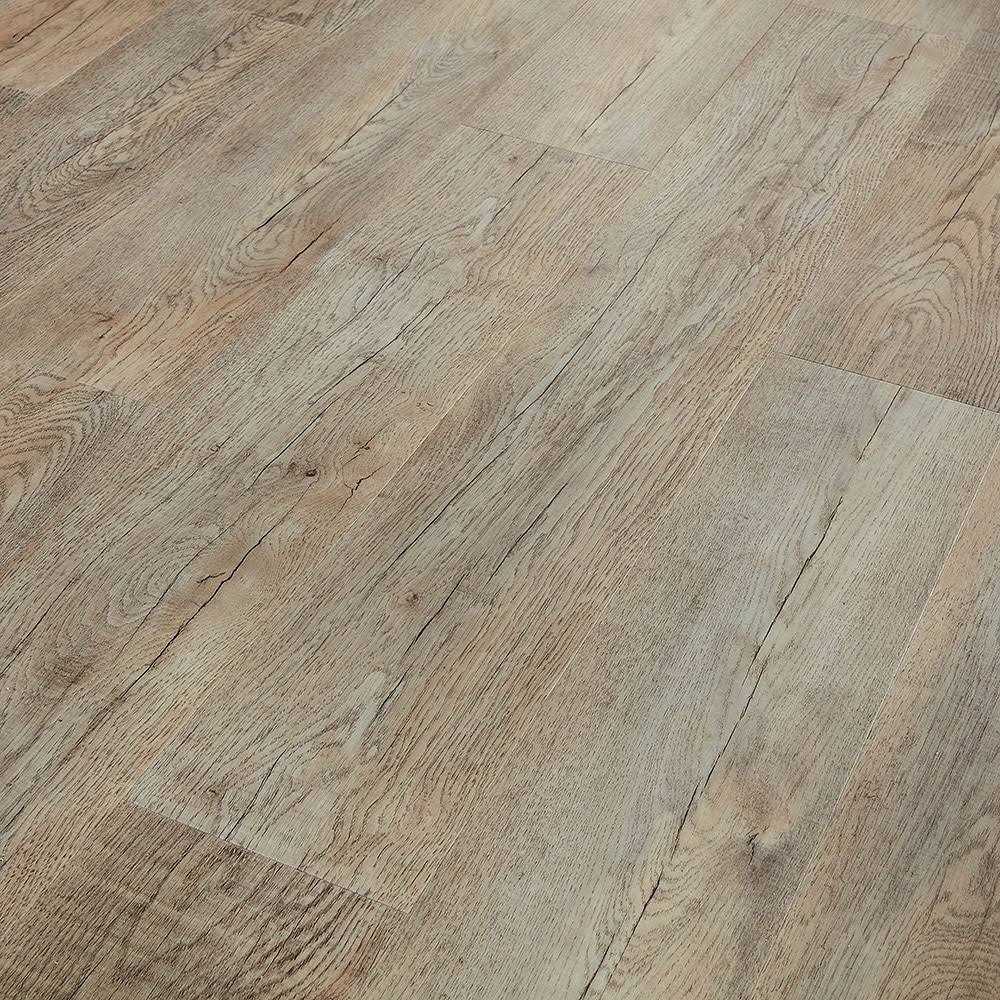 Pergo DuraCraft +WetProtect Oak 20-mil x 7-1/2-in W x 47-in L Interlocking Luxury Vinyl Plank Flooring - Zenithce