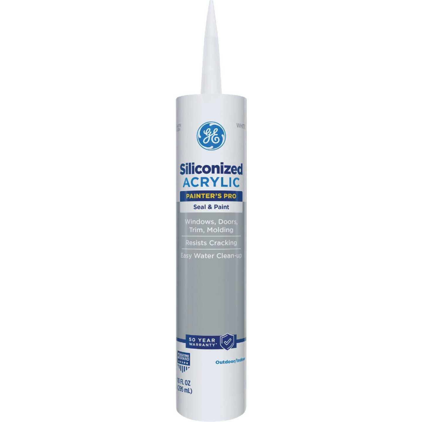 GE Painter’s Pro Siliconized Acrylic Latex Caulk - Zenithce