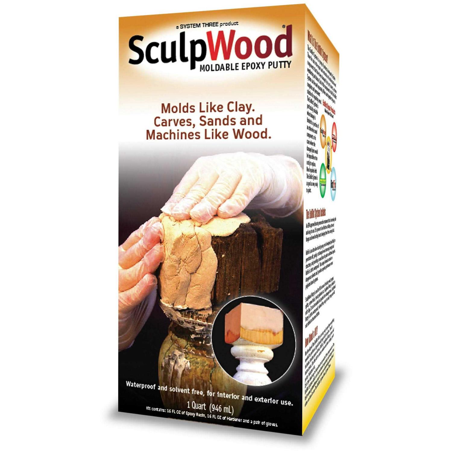 System Three SculpWood Max Putty - Zenithce