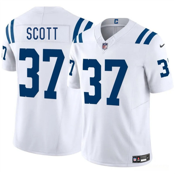 Indianapolis Colts #37 Daniel Scott White 2025 F.U.S.E. Vapor Limited Stitched Jersey - Zenithce