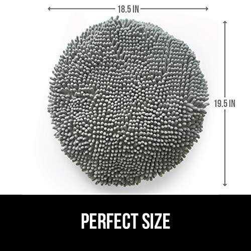 Gorilla Grip Soft Chenille Bathroom Toilet Lid Cover Machine Washable Seat Covers - Zenithce