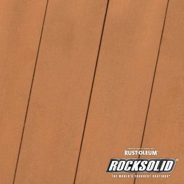 Rust-Oleum RockSolid 4 gal Exterior 20X Deck Resurfacer - Zenithce