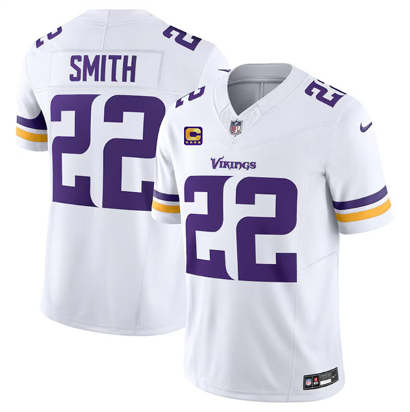 Minnesota Vikings #22 Harrison Smith White 2024 F.U.S.E. With 4-Star C Patch Vapor Untouchable Limited Stitched Jersey - Zenithce