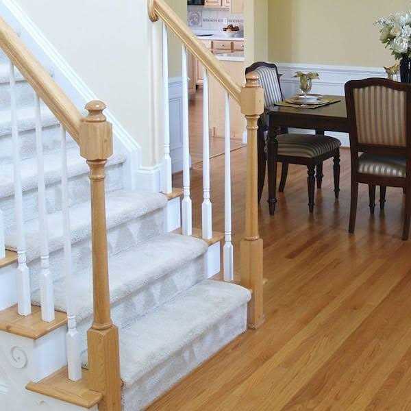 Stair Handrail Matte Black U-Shaped Industrial Wrought Iron Railing Non-Slip Safety for Garden Loft Corridor Villa Hotel Indoor or Outdoor Elderly - Zenithce