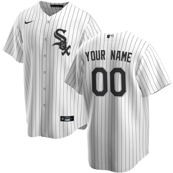 Chicago White Sox Customized White Stitched MLB Jersey - Zenithce