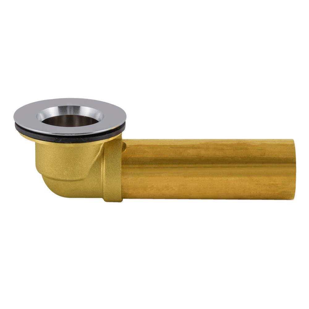 Eastman Brass Body Heavy Pattern Sink Strainer in Chrome 30002 - Zenithce