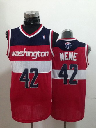 Washington Wizards #42 Nene Hilario Red Swingman Jersey - Zenithce