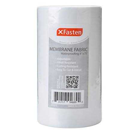 XFasten Waterproofing Membrane Sheet 8 X 75 Ft Shower Waterproofing Membrane Tape for Underlayment Tile - Zenithce