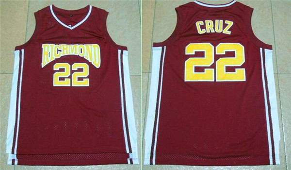 Richmond Oilers 22 Timo Cruz Home Coach Carter Movie Stitched Jersey - Zenithce